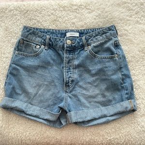 High waisted shorts